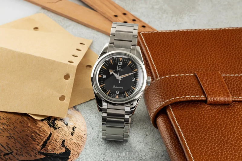 Omega Railmaster steel automatic men's watch 220.10.38.20.01.002 LP: 8200EUR [2400026]