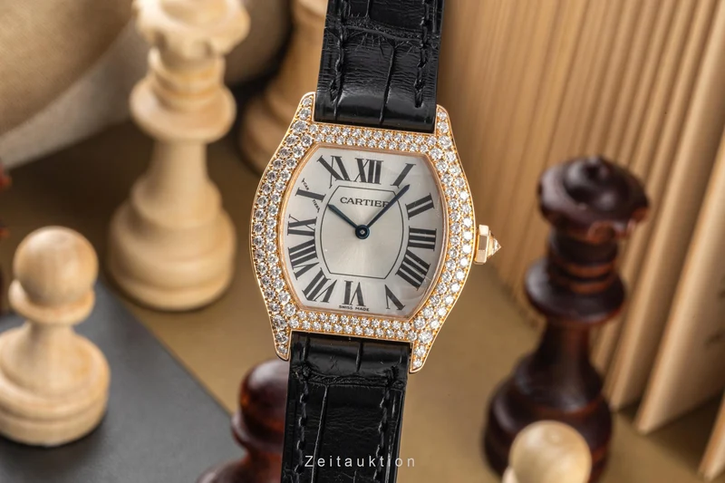 Cartier Tortue 18 ct red gold manual winding women's watch 2645 LP: 30000EUR [2305912]