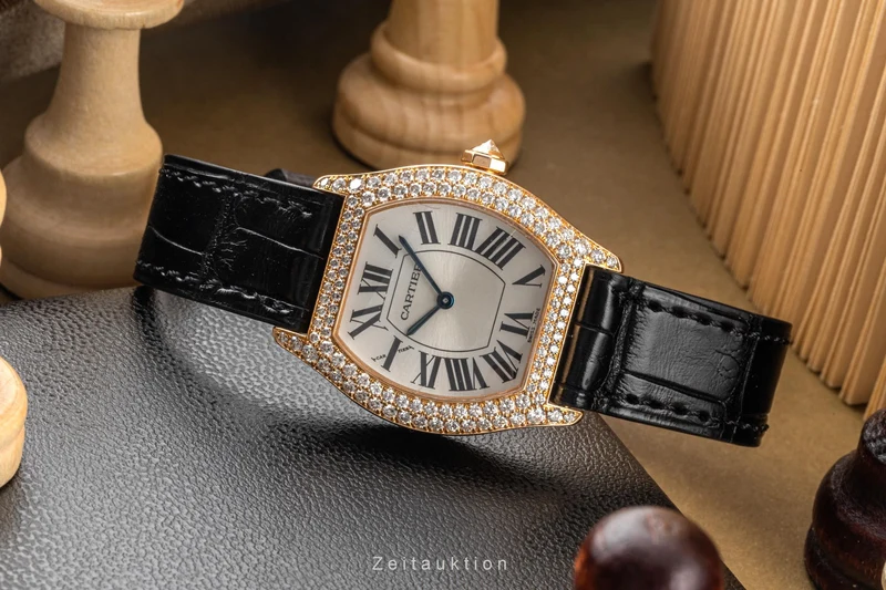 Cartier Tortue 18 ct red gold manual winding women's watch 2645 LP: 30000EUR [2305912]