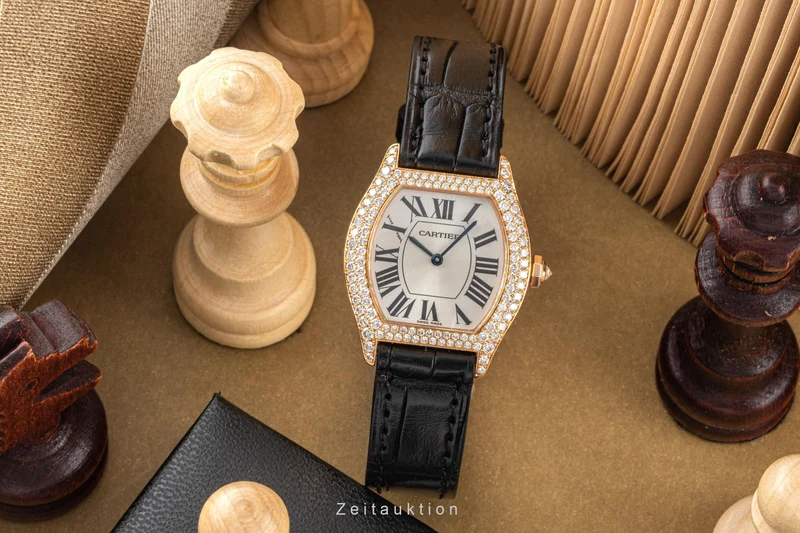 Cartier Tortue 18 ct red gold manual winding women's watch 2645 LP: 30000EUR [2305912]