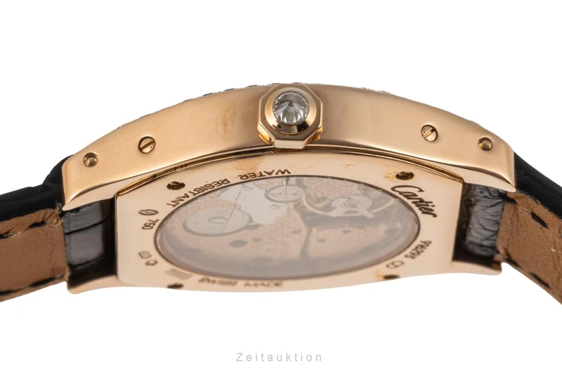 Cartier Tortue 18 ct red gold manual winding women's watch 2645 LP: 30000EUR [2305912]