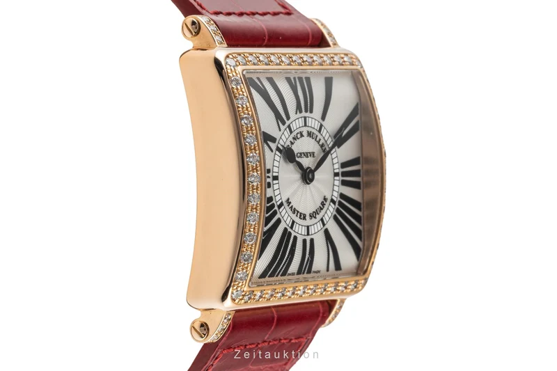 Franck Muller Master Square 18 ct red gold quartz women's watch 6002 M QZ R D 1R [2305901]