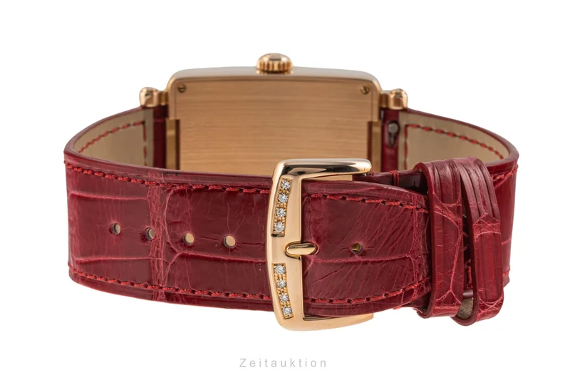 Franck Muller Master Square 18 ct red gold quartz women's watch 6002 M QZ R D 1R [2305901]