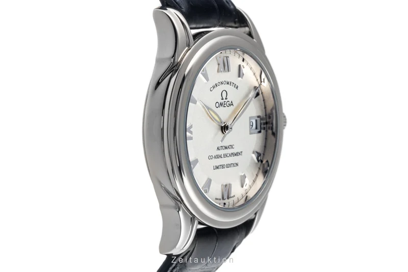 Omega De Ville 18 ct white gold automatic men's watch 5941.31.31, 168.1848 Limited [2305802]
