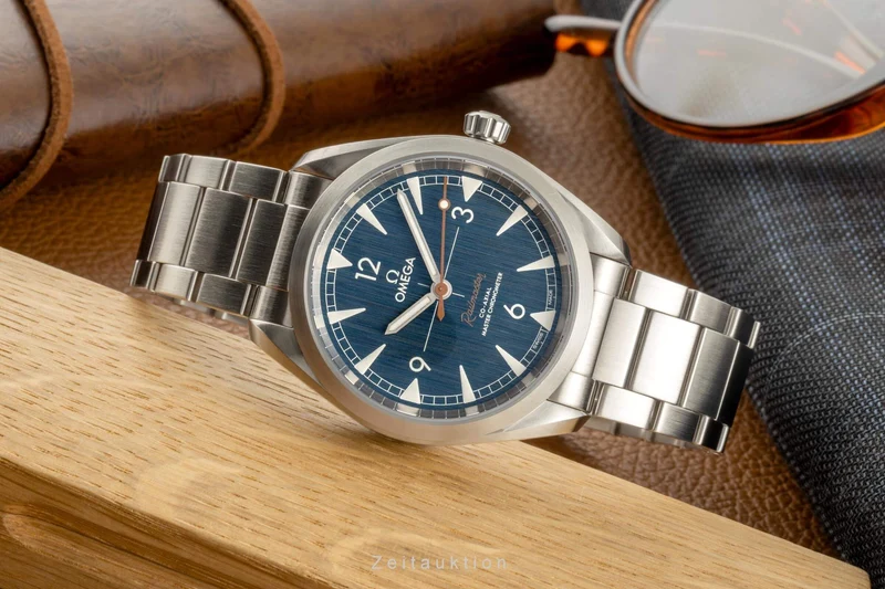 Omega Railmaster steel automatic men's watch 220.10.40.20.03.001 LP: 5400EUR [2402143]