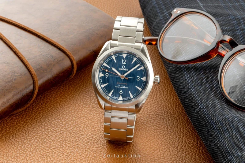Omega Railmaster steel automatic men's watch 220.10.40.20.03.001 LP: 5400EUR [2402143]