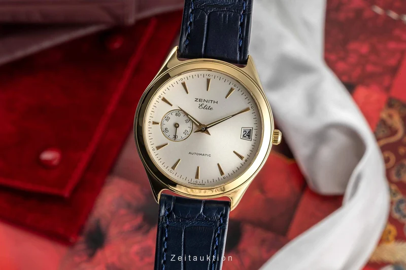 Zenith Elite 18 ct gold automatic men's watch 30.0040.680 LP: 15100EUR [2402011]