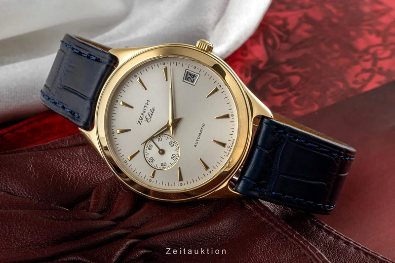 Zenith Elite 18 ct gold automatic men's watch 30.0040.680 LP: 15100EUR [2402011]