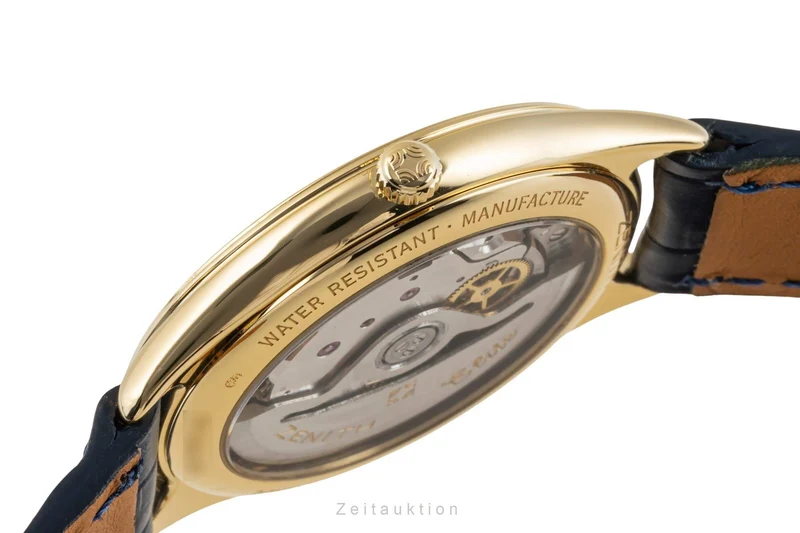Zenith Elite 18 ct gold automatic men's watch 30.0040.680 LP: 15100EUR [2402011]