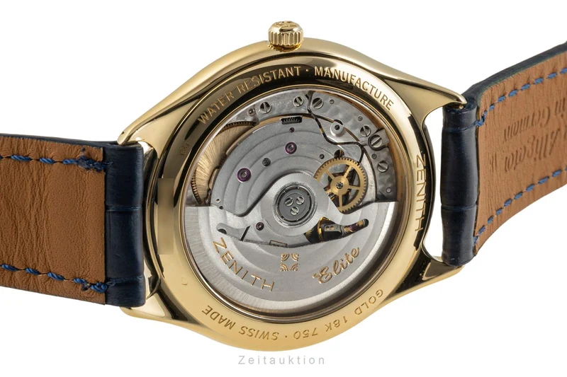 Zenith Elite 18 ct gold automatic men's watch 30.0040.680 LP: 15100EUR [2402011]