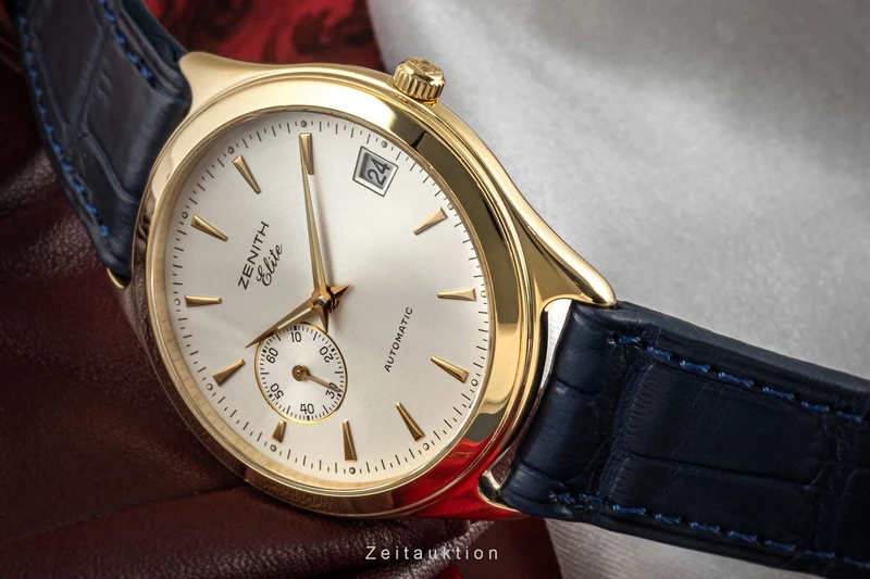 Zenith Elite 18 ct gold automatic men's watch 30.0040.680 LP: 15100EUR [2402011]