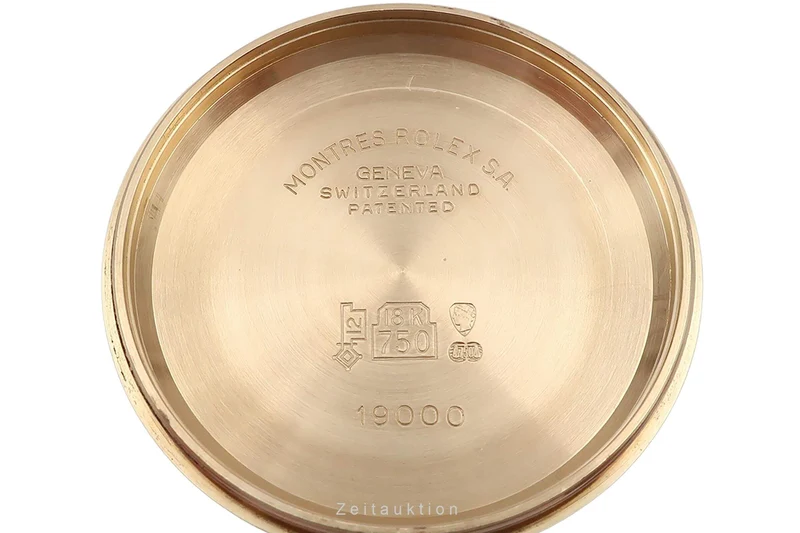 Rolex Day-Date 18 ct gold quartz men's watch 19018 LP: 37300EUR [2402006]