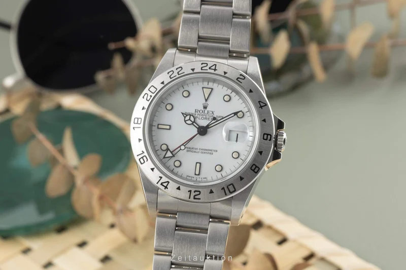 Rolex Explorer II steel automatic men's watch 16570 [2401898]