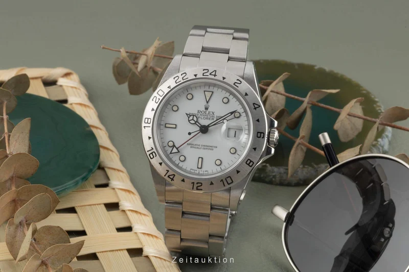 Rolex Explorer II steel automatic men's watch 16570 [2401898]