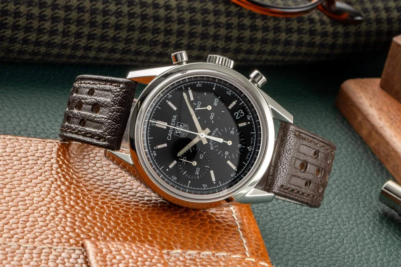 Tag Heuer Carrera chronograph steel automatic men's watch CV2111-0 LP: 6500EUR [2401925]