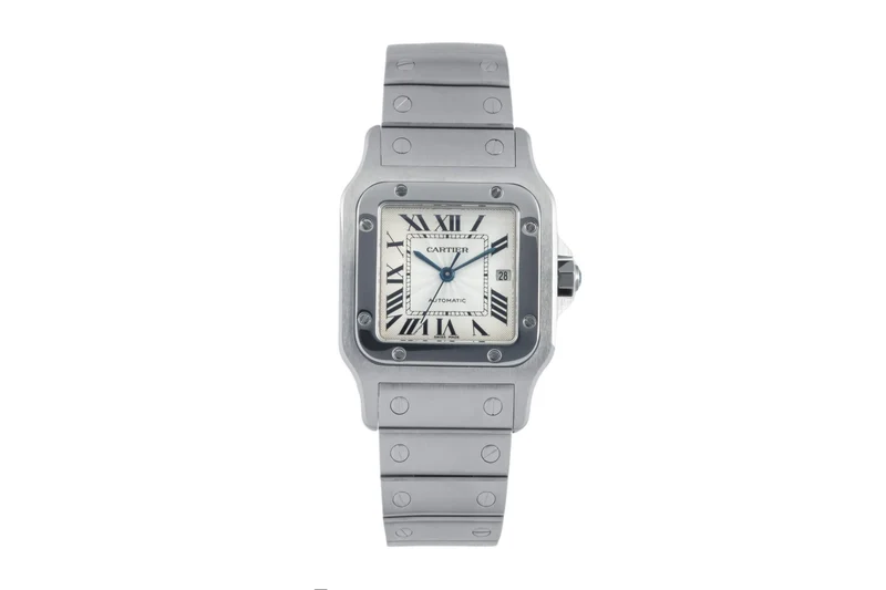 Cartier Santos steel automatic men's watch W20055D6, 2319 [2401734]