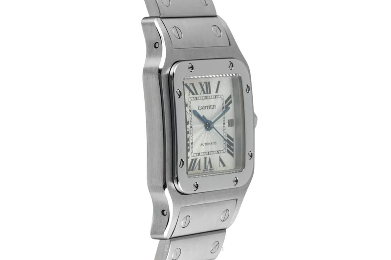Cartier Santos steel automatic men's watch W20055D6, 2319 [2401734]