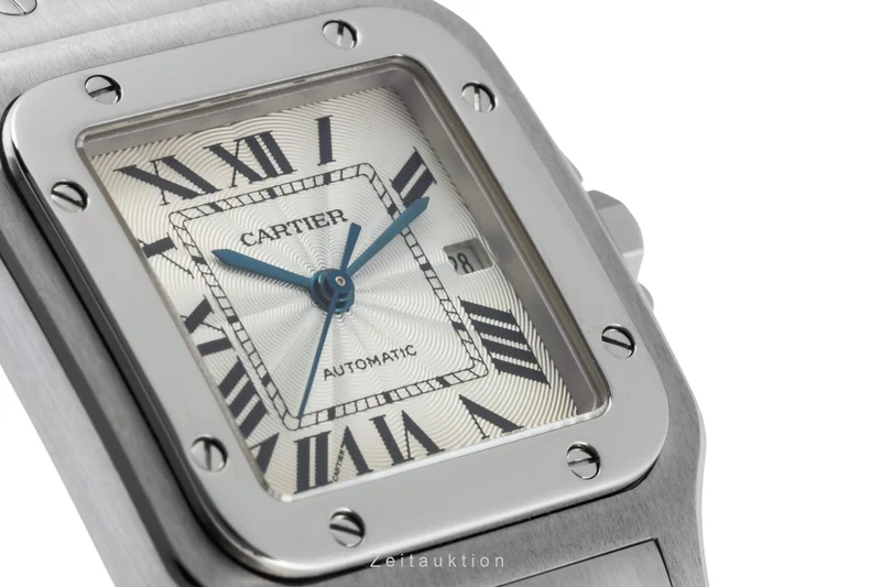 Cartier Santos steel automatic men's watch W20055D6, 2319 [2401734]