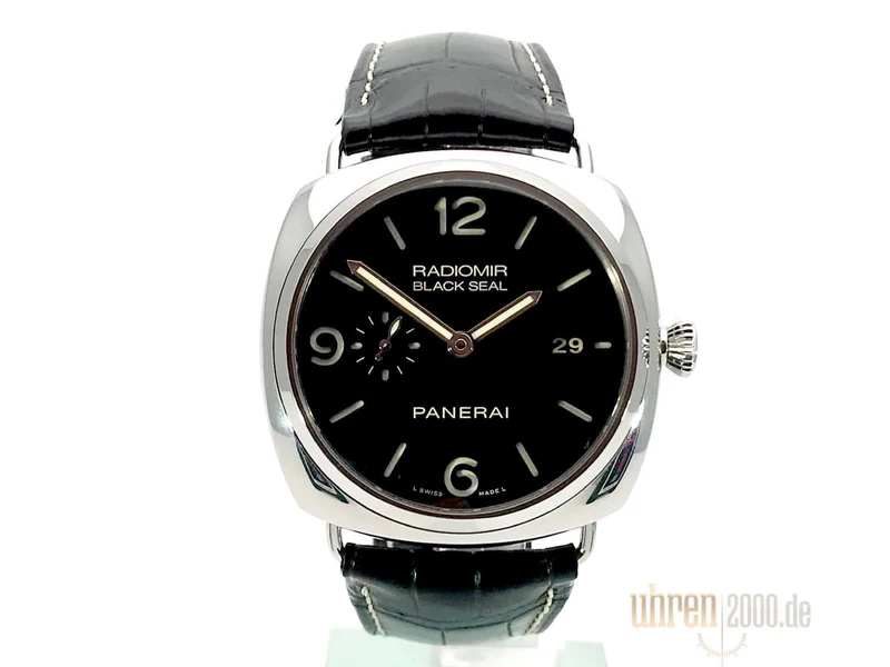 Panerai Radiomir Black Seal 3 Days PAM00388 aus 2013 D-Papiere