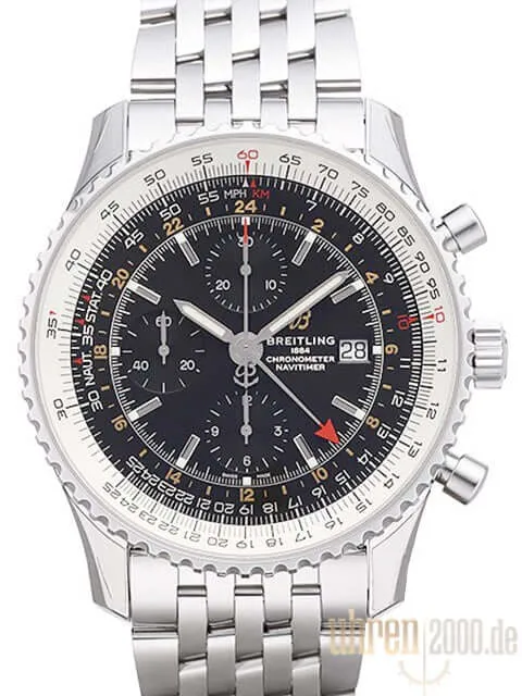 Breitling Navitimer 1 Chronograph GMT 46 A24322121B2A1