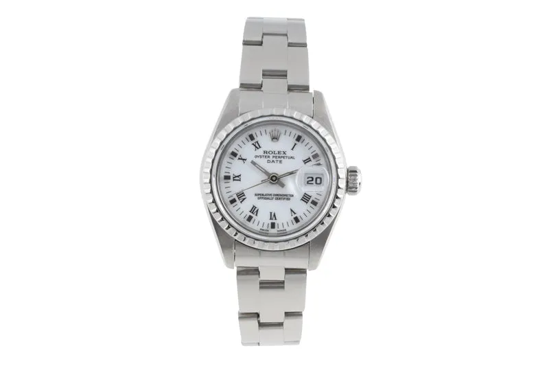 Rolex Lady Date steel automatic women's watch 79240 LP: 7100EUR [2503427]
