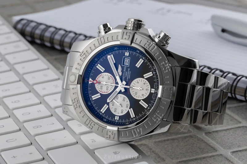 Breitling Super Avenger II chronograph steel automatic men's watch A1337111/BC29/168A [2502980]