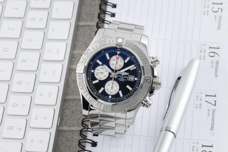Breitling Super Avenger II chronograph steel automatic men's watch A1337111/BC29/168A [2502980]