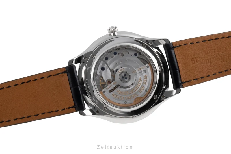 Jaeger LeCoultre Master Ultra Thin steel automatic men's watch Q1278420, 171.8.90.S LP: 10300EUR [2503373]