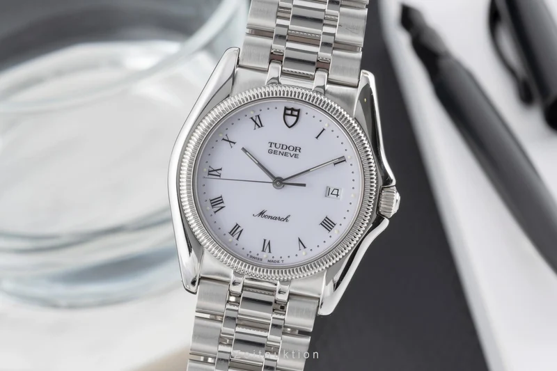 Tudor Monarch steel quartz men's watch 15630 [2503665]