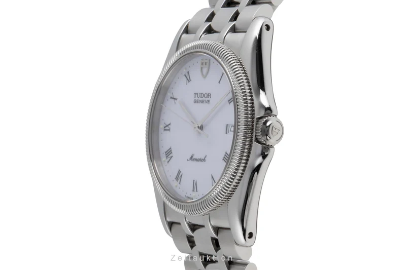 Tudor Monarch steel quartz men's watch 15630 [2503665]