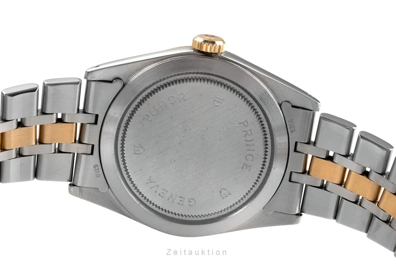 Tudor Date-Day steel / gold automatic men's watch 76213 [2503251]