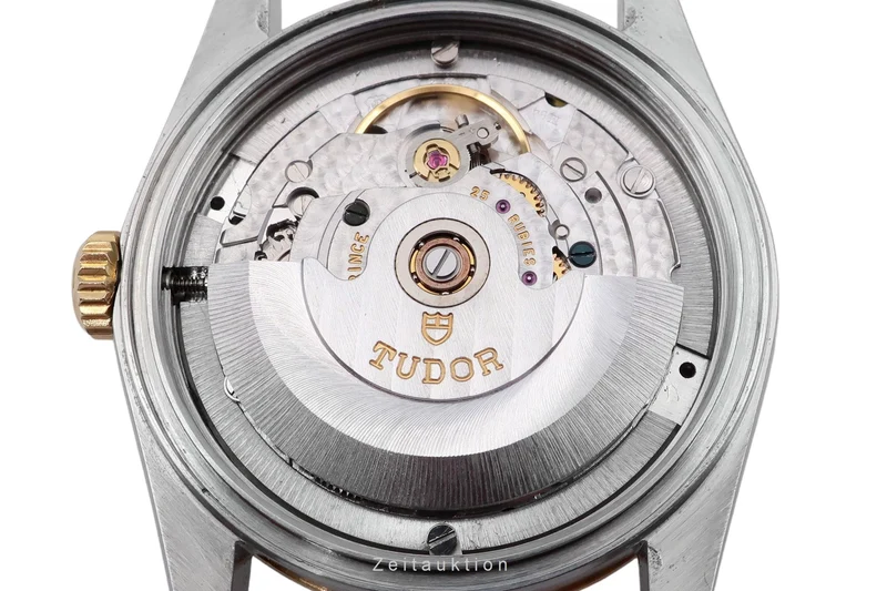Tudor Date-Day steel / gold automatic men's watch 76213 [2503251]