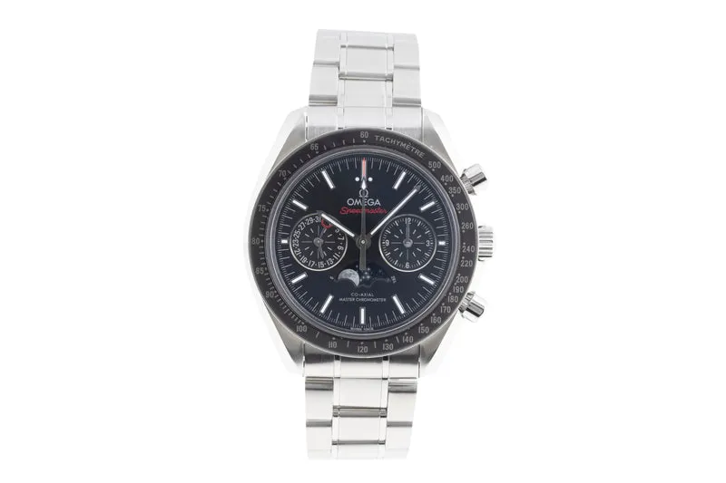 Omega Speedmaster chronograph steel automatic men's watch 304.30.44.52.01.001 LP: 12600EUR [2503684]
