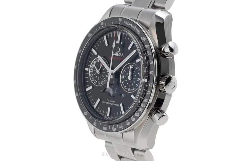 Omega Speedmaster chronograph steel automatic men's watch 304.30.44.52.01.001 LP: 12600EUR [2503684]