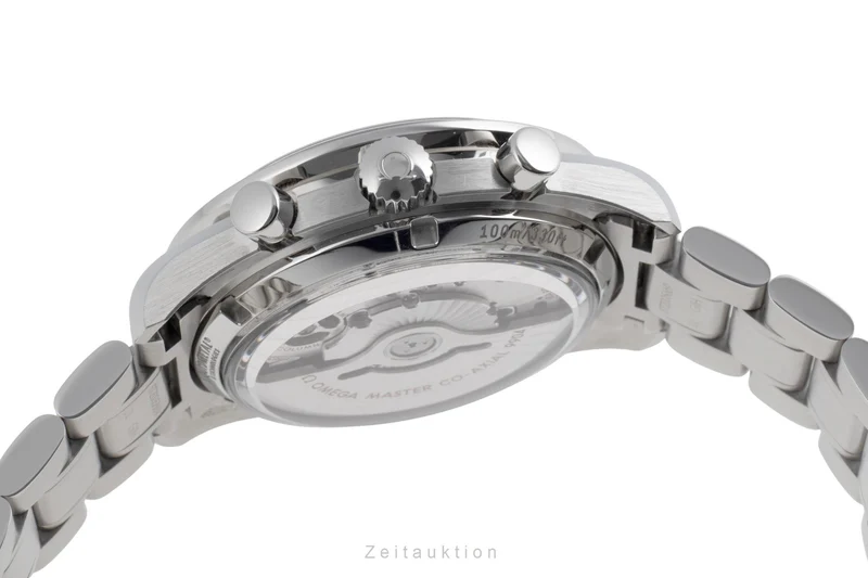 Omega Speedmaster chronograph steel automatic men's watch 304.30.44.52.01.001 LP: 12600EUR [2503684]