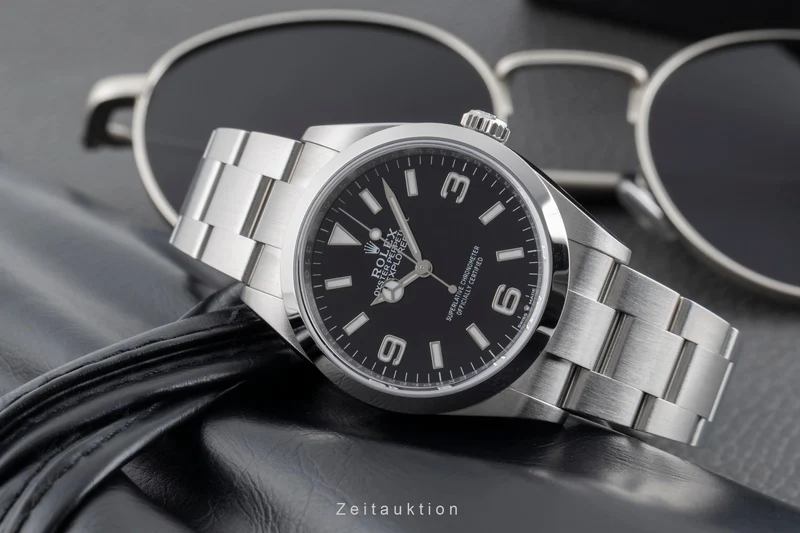 Rolex Explorer steel automatic men's watch 124270 [2503609]