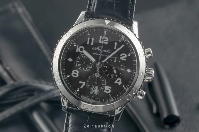 Breguet Type XXI chronograph steel automatic men's watch 3810 [2503651]