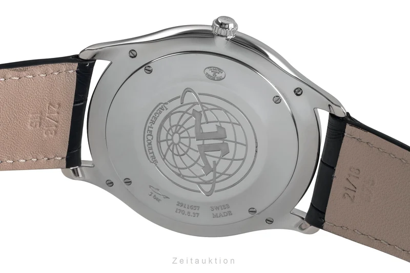 Jaeger LeCoultre Master Ultra Thin steel automatic men's watch Q1338421 ,170.8.37 [2503195]