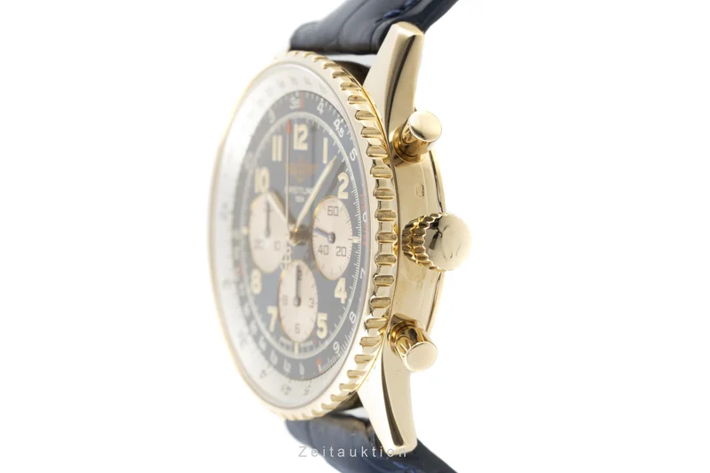 Breitling Navitimer chronograph 18 ct gold automatic men's watch K30022 [2201113]