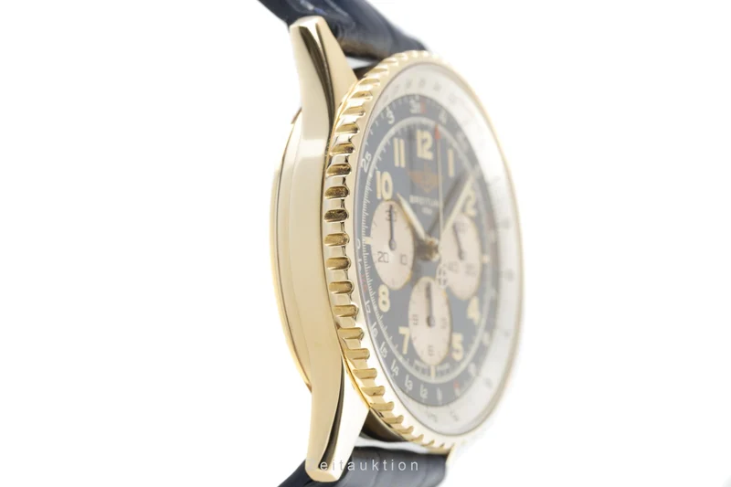 Breitling Navitimer chronograph 18 ct gold automatic men's watch K30022 [2201113]