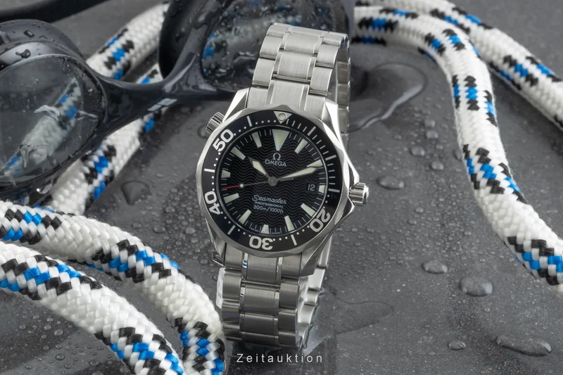 Omega Seamaster steel quartz men's watch 2262.50.00 [2401081]