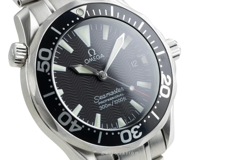Omega Seamaster steel quartz men's watch 2262.50.00 [2401081]