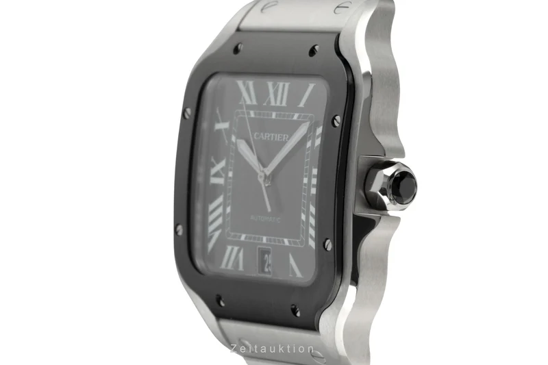 Cartier Santos steel automatic men's watch WSSA0037, 4072 LP: 8650EUR [2401058]
