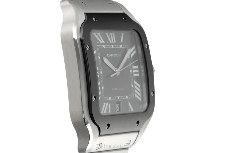 Cartier Santos steel automatic men's watch WSSA0037, 4072 LP: 8650EUR [2401058]