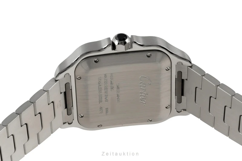 Cartier Santos steel automatic men's watch WSSA0037, 4072 LP: 8650EUR [2401058]