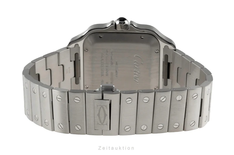 Cartier Santos steel automatic men's watch WSSA0037, 4072 LP: 8650EUR [2401058]