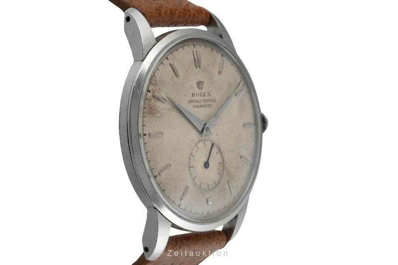 Rolex Precision steel manual winding men's watch 4890 Vintage [2400964]
