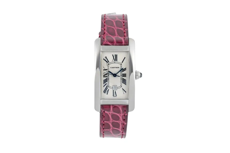 Cartier Tank Américaine 18 ct white gold automatic unisex W2603656, 1726 LP: 33000EUR [2400912]
