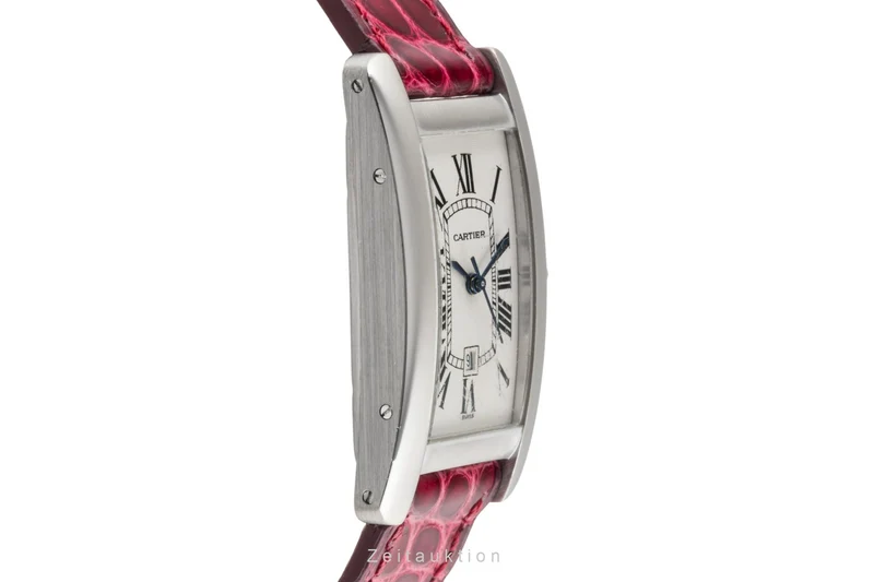 Cartier Tank Américaine 18 ct white gold automatic unisex W2603656, 1726 LP: 33000EUR [2400912]