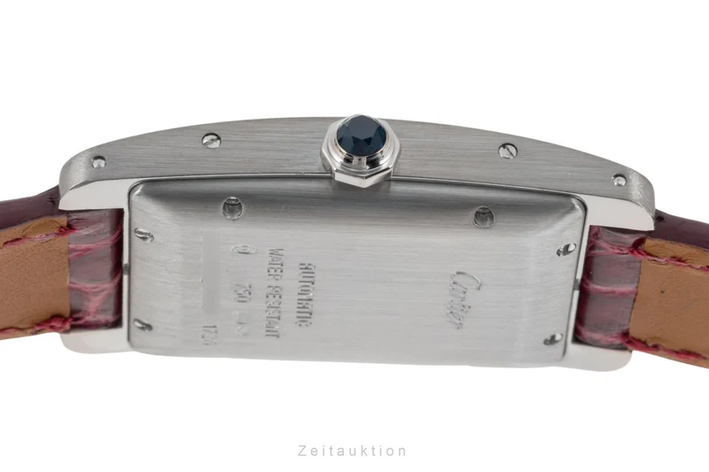 Cartier Tank Américaine 18 ct white gold automatic unisex W2603656, 1726 LP: 33000EUR [2400912]